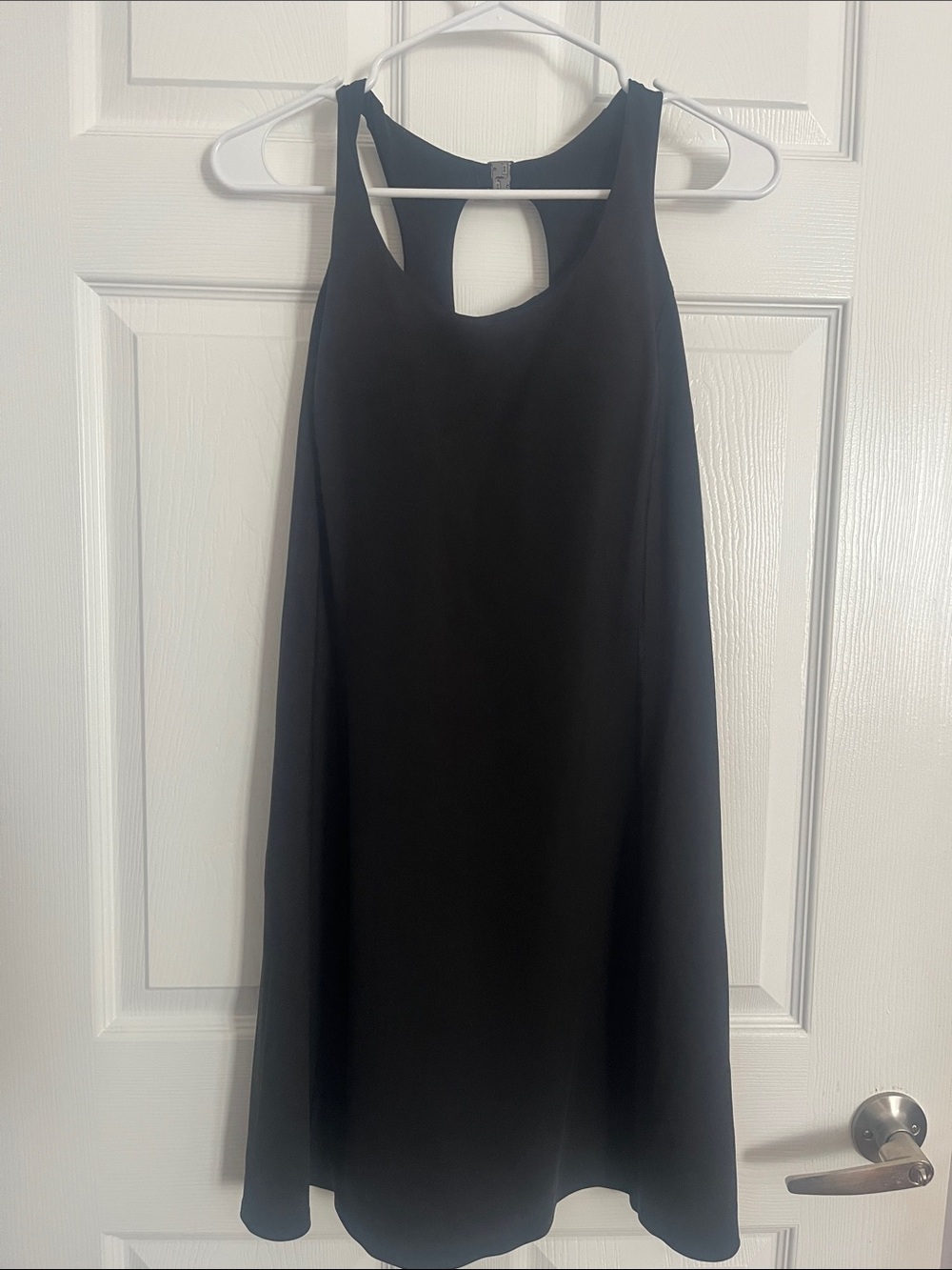 Athlete Classic Black Keyhole athletic dress